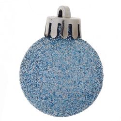 GAEM Набор из 24шт, Украшение новогоднее Шар "Нежное сияние", D 6 см, L6 W6 H7 см