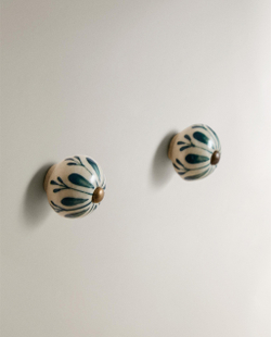 Мебельная ручка Zara Home, 3х3х5 см, керамика, 2 шт., 3314/555