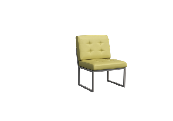 Некст Диван одноместный NLT.D-1 Korfu 14/Металл Серый 650*663*885