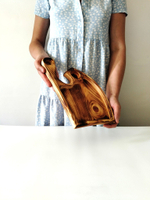 Доска деревянная для подачи сервировочная