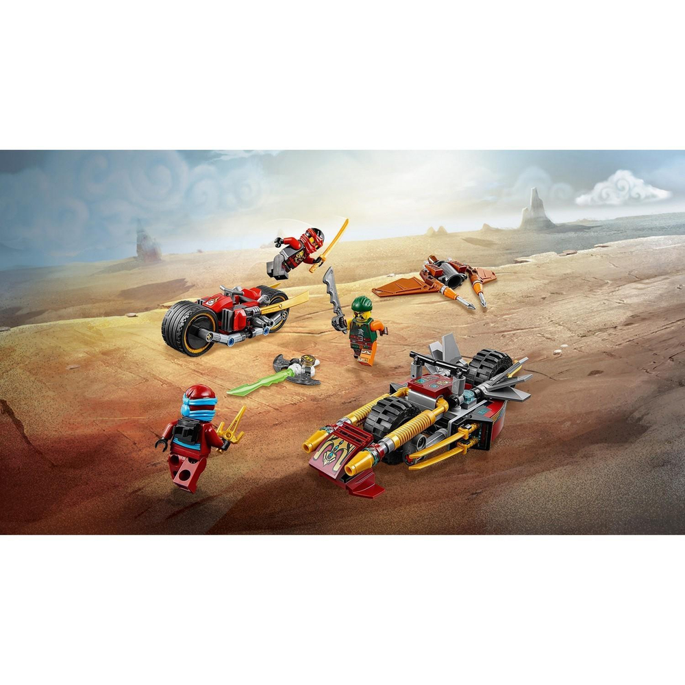 LEGO Ninjago: Погоня на мотоциклах 70600 — Ninja Bike Chase — Лего Ниндзяго