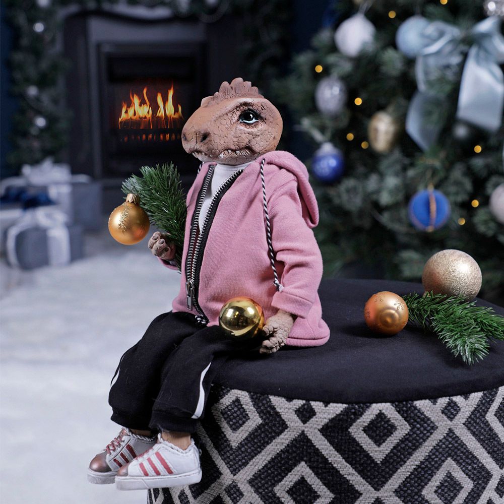 Кукла коллекционная Дракон Пинки