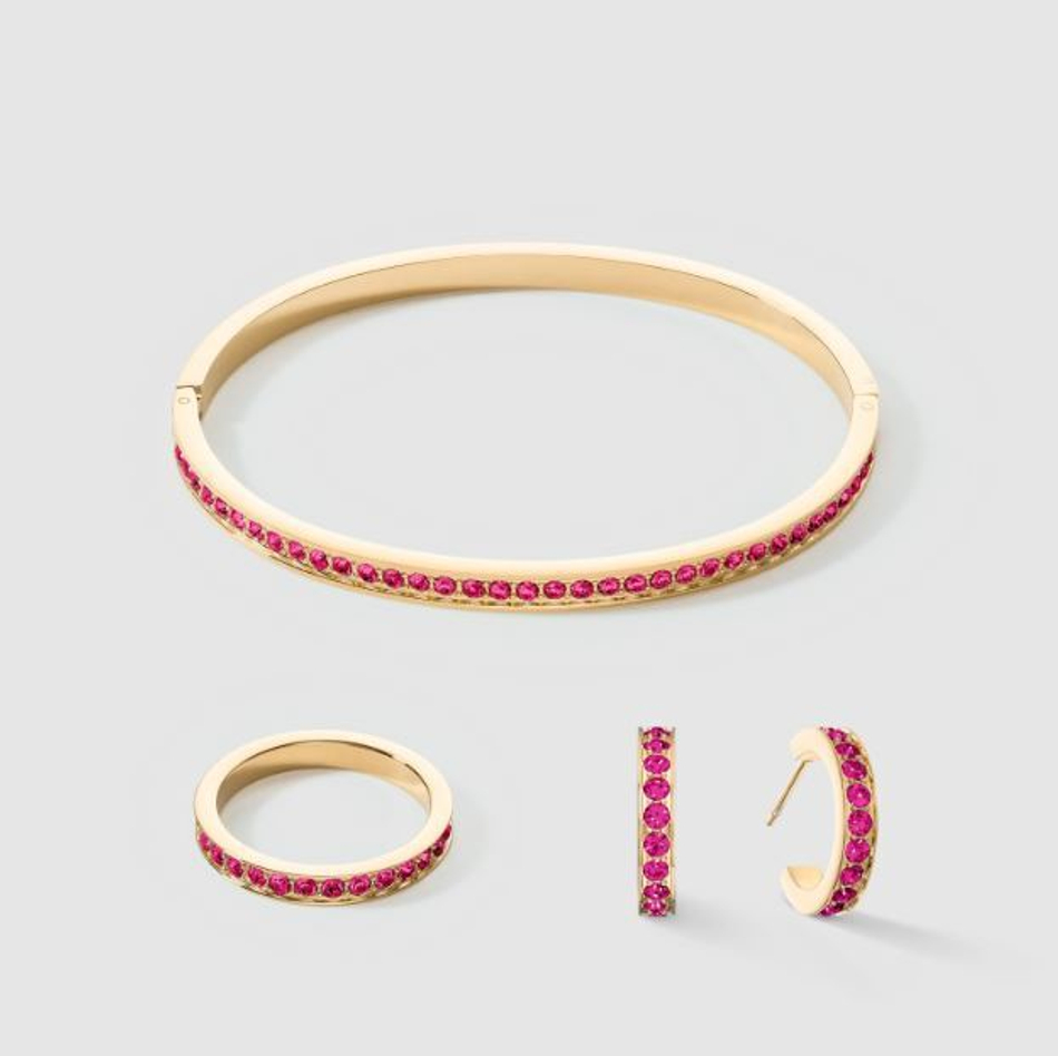 Кольцо Coeur de Lion Pink-Gold 0127/40-0416 56