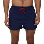 Темно-синие пляжные мужские шорты (Размер: M) (Цвет: темно-синий)