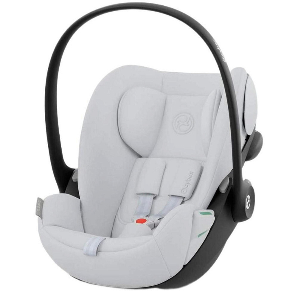 Коляска Cybex Priam IV Chrome Brown complete и автокресло Cloud G i-Size Fog Grey 3 в 1 Mirage Grey
