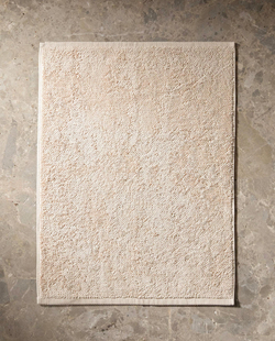 ZARA HOME КОВРИК ДЛЯ ВАННОЙ ИЗ ОРГАНИЧЕСКОГО ХЛОПКА, БЕЖЕВЫЙ