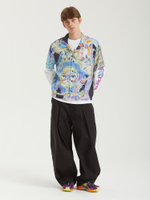 Мужские Брюки Unbalance Long Tuck Balloon