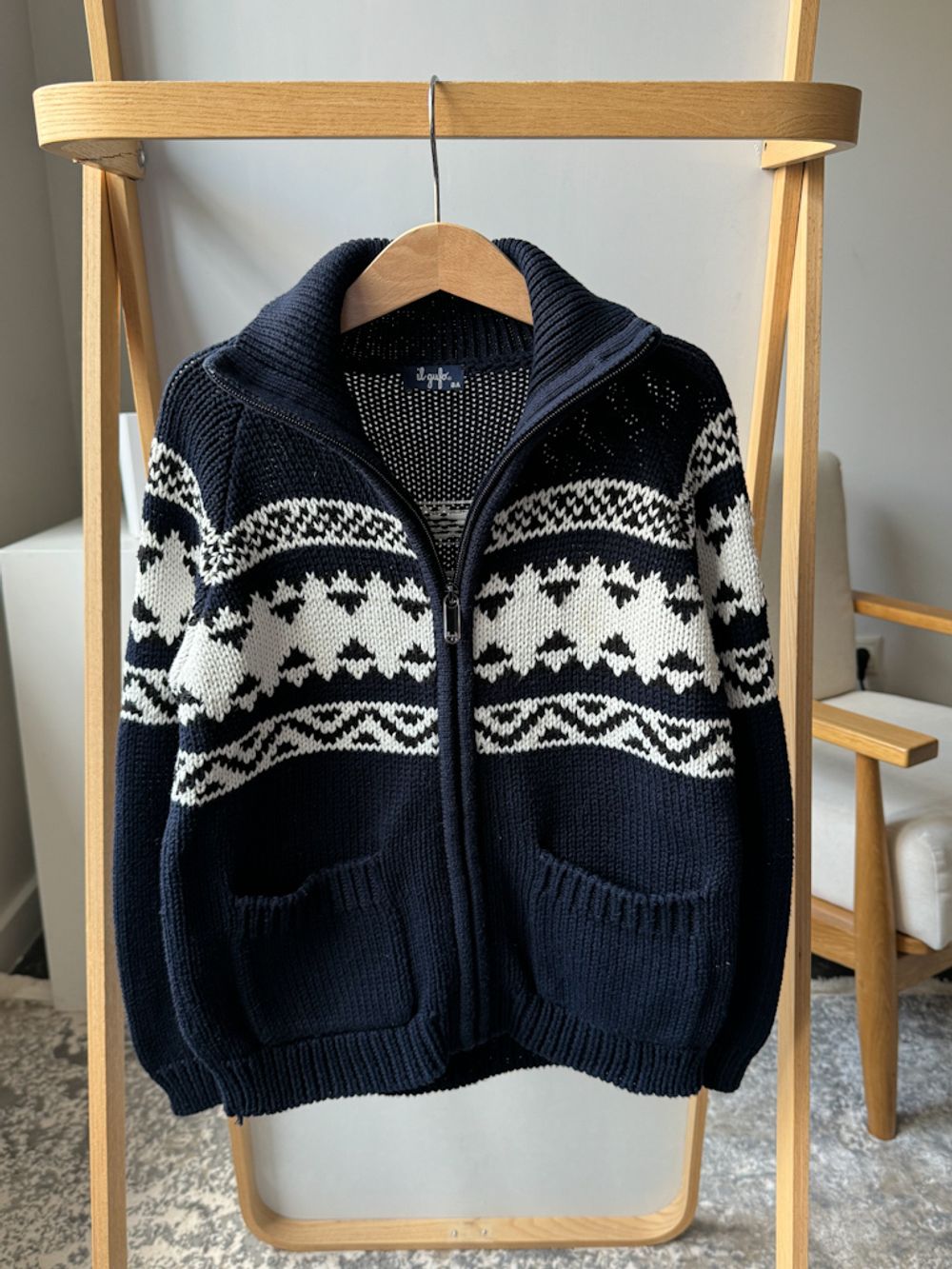 Хлопковый кардиган Il Gufo, 128