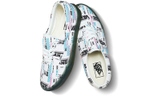 Vans Era classic casual low-top sneakers for men and women with the same style of white, blue and pink