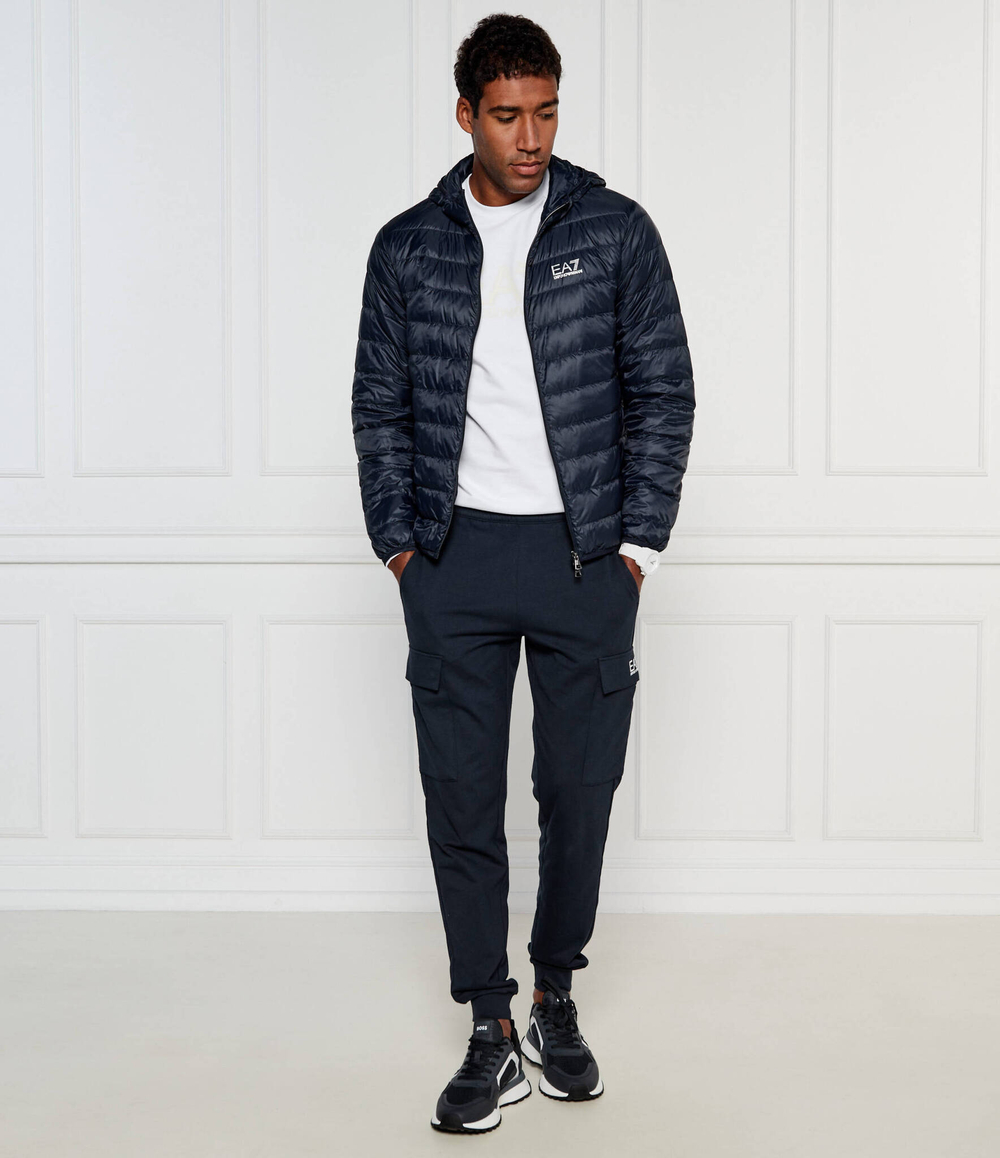 Пуховая куртка EA7 - темно-синий(8NPB24 PNGPZ)