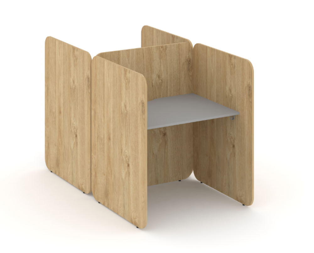 Стол для колл-центра ЛДСП комплект №4 KCB.K-004