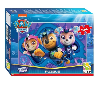 Пазл 104эл. "Щенячий патруль. Аква" (Никелодеон) (Степ пазл)