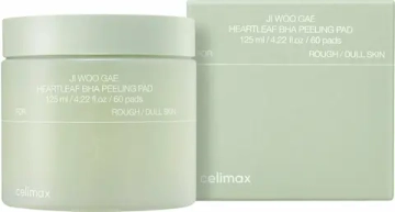 Celimax Пэды для лица тонизирующие с экстрактом хауттюйнии, набор 60шт