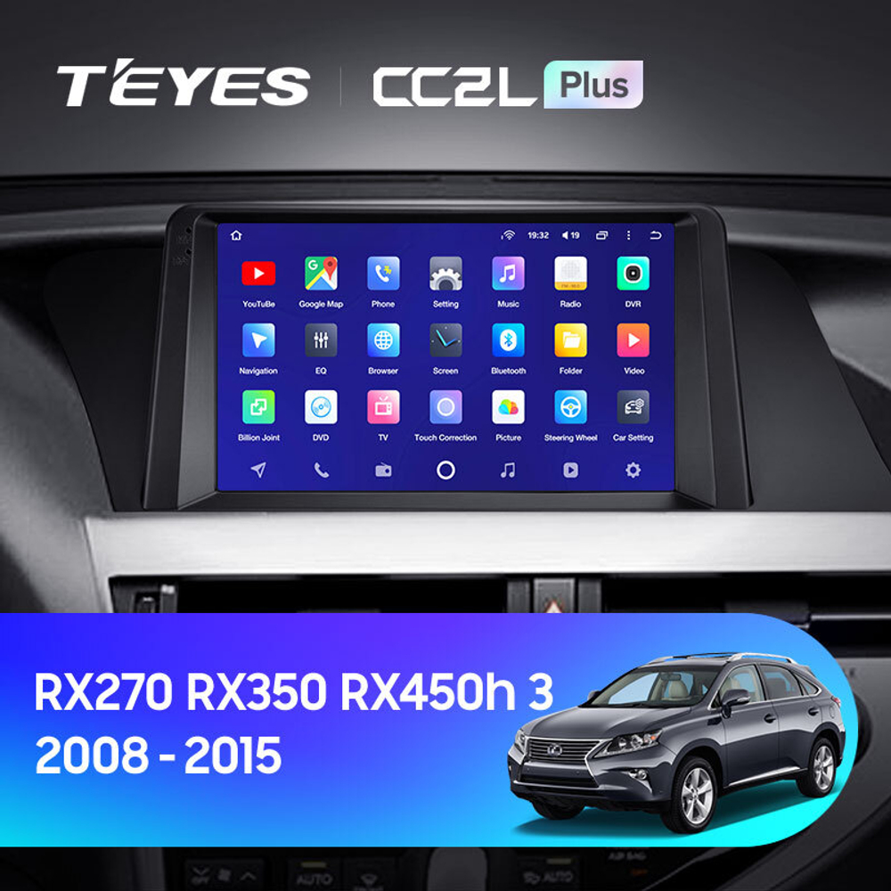 Teyes CC2L Plus 9" для Lexus RX 270 RX 350 2008-2015
