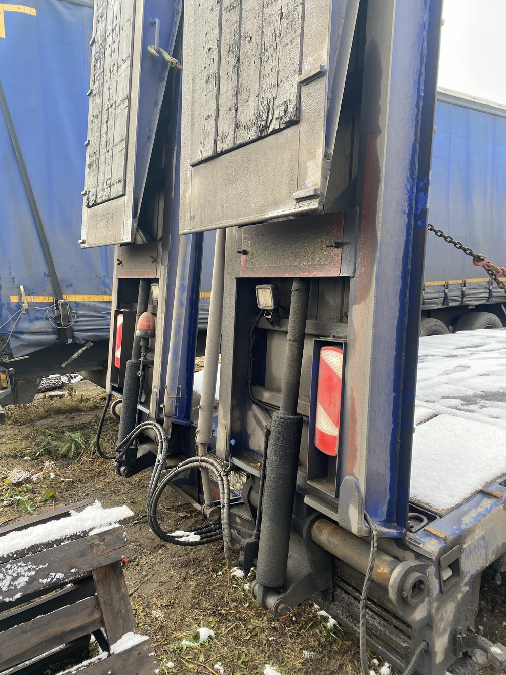НОВТРАК ТР-480 Полуприцеп тяжеловоз 4 оси ТР-480 (Не раздвижной)