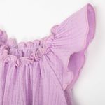 Песочник муслиновый с крылышками "Лаванда" 0+