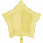 Шар фольгированный Звезда 45 см (Желтый)