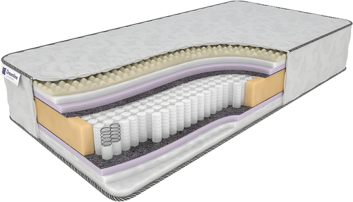 Матрас Dreamline Superior medium/Hard 1000 пружинный 90х195