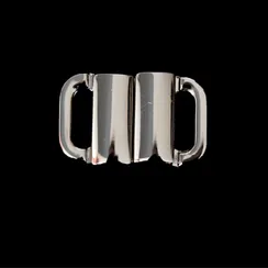 Застежка металл 15 мм никель