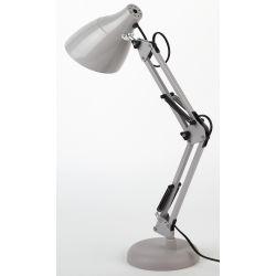 Настольный светильник ЭРА N-123-Е27-40W-GY серый