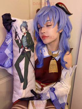 Мини дакимакура Мукуро Рокудо из Репетитор-киллер Реборн! арт. M0747, 60х20 см