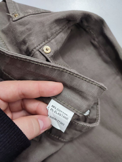 Брюки Zara из хлопка 46 размер