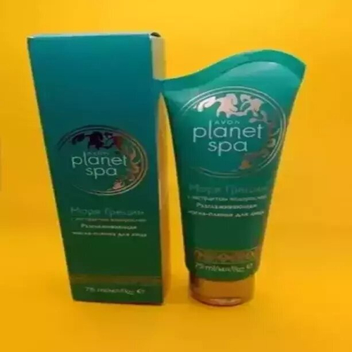 Разглаживающая маска-пленка для лица "МОРЯ ГРЕЦИИ" с экстрактом водорослей 75 МГ.