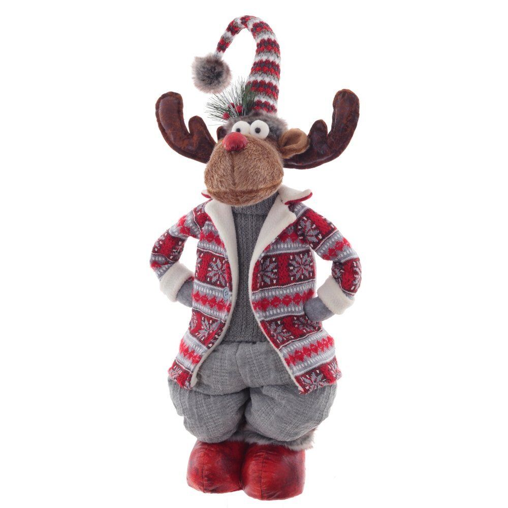 GAEM Игрушка набивная "Олень", L29 W17 H101/72 см, 2в.