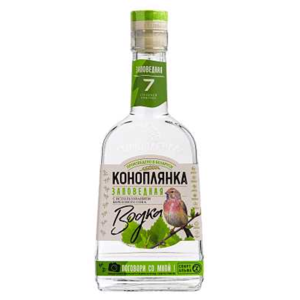 Водка Коноплянка Заповедная 0.5 л
