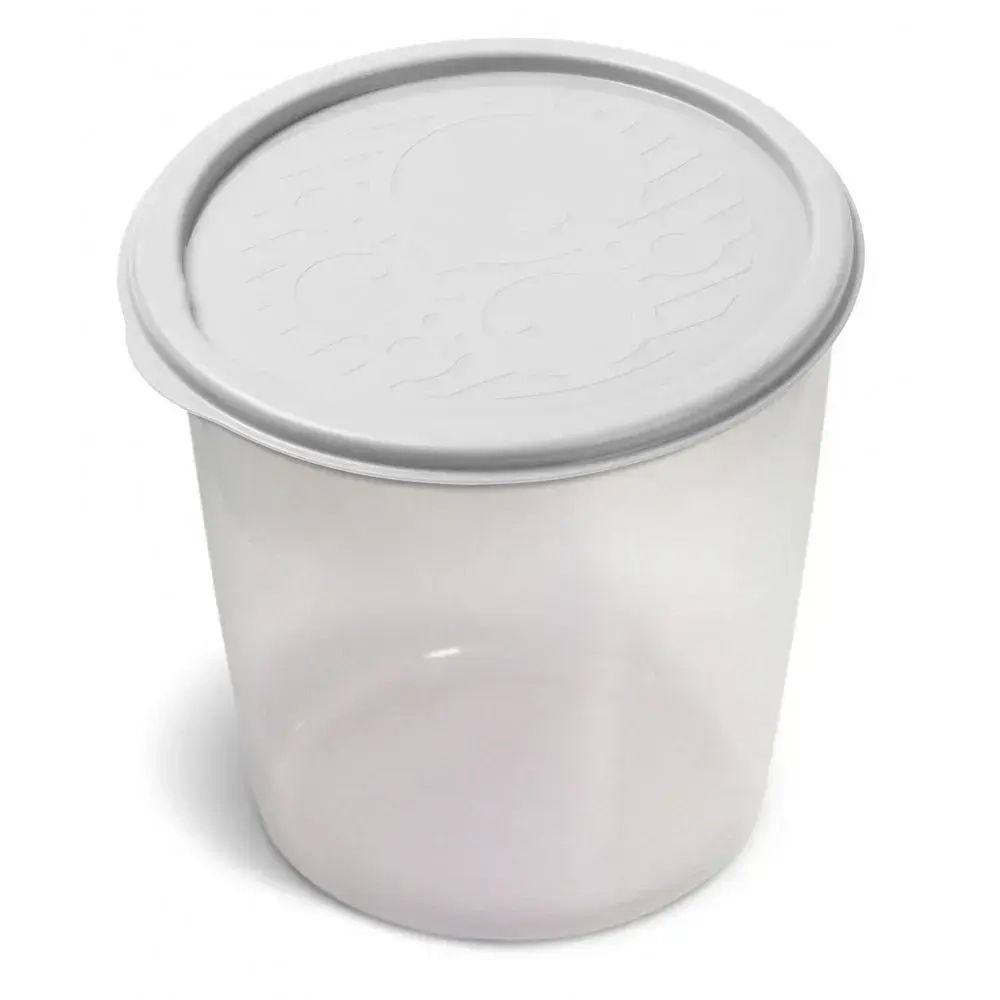 Контейнер круглый высокий многофункциональный №5, 4,7л С263 (комплект 12 шт)