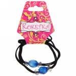 Резинки для волос 2шт «Кокетка - Style in details Луна», микс 5 цветов, d-5,5см