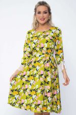 Платье Яна (зеленое) П13639-33М LT Collection
