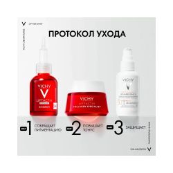 Невесомый солнцезащитный флюид для лица против признаков фотостарения Vichy UV-Age Daily SPF 50+, 40 мл