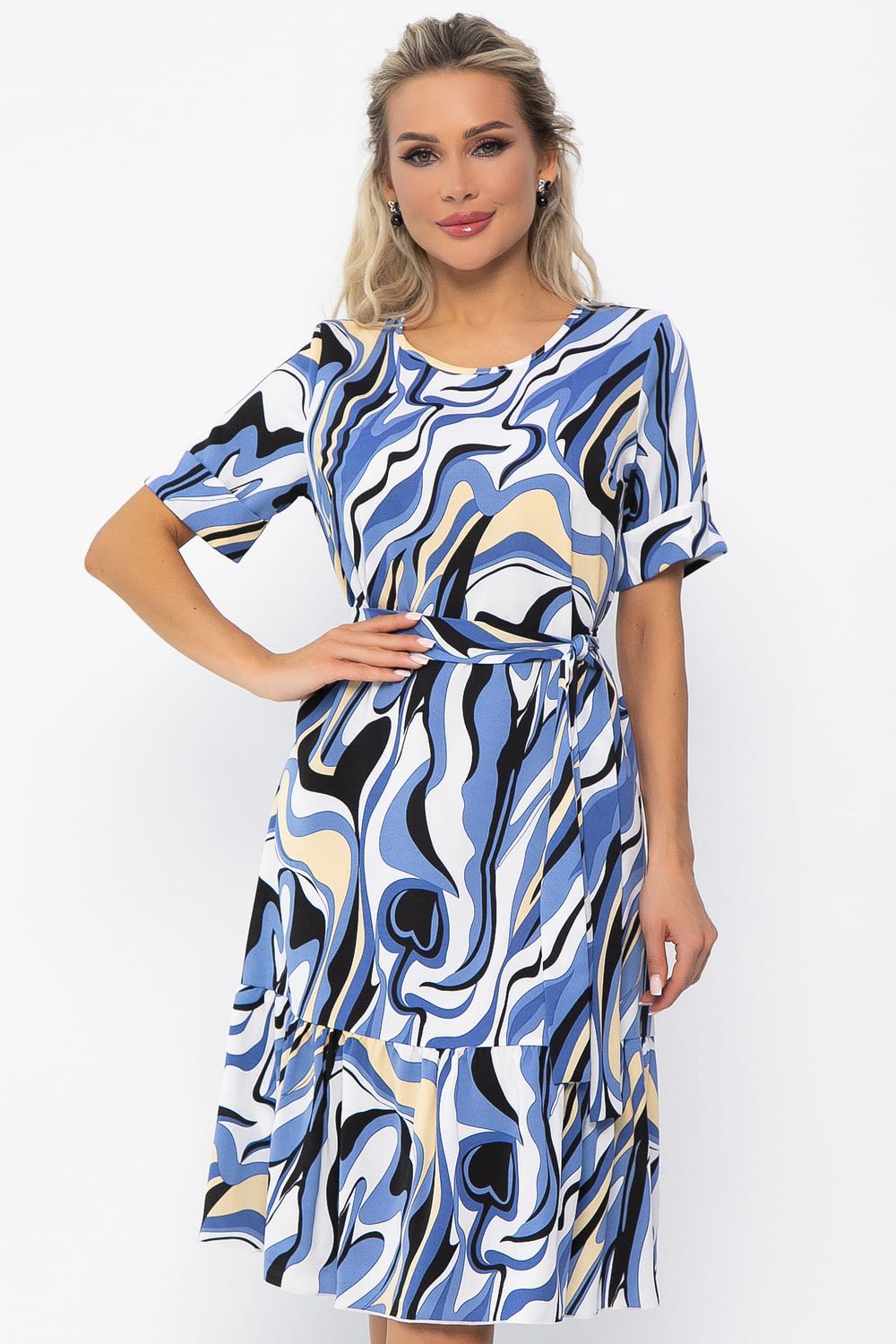 Платье Аванти (синее) П15782-12М LT Collection