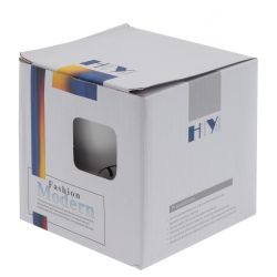 GAEM Кружка с крышкой и ложкой, 400 мл, L8,5 W12 H8 см, 4в.