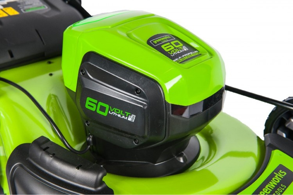 Газонокосилка аккумуляторная GREENWORKS GD60LM46SP 60V, бесщеточная, без АКБ и ЗУ 2502907