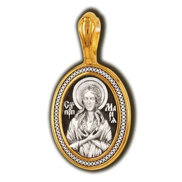 Преподобная Мария Египетская. Образок