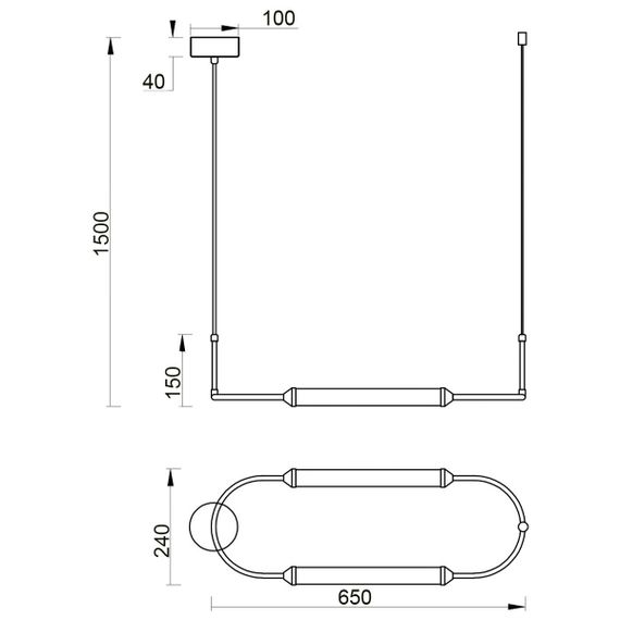 Подвесной светильник Vele Luce Capsula VL7293P31