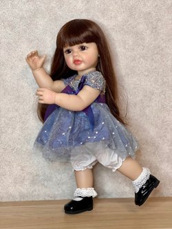 Кукла Реборн виниловая 55см в пакете (FA-539)