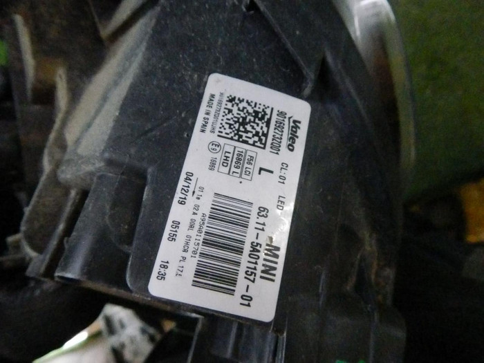 Фара левая Mini Hatch F56 (2018-2021) LED