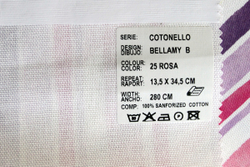 Рогожка Cotonello Bellamy (Котонелло Беллами) B 25 rosa