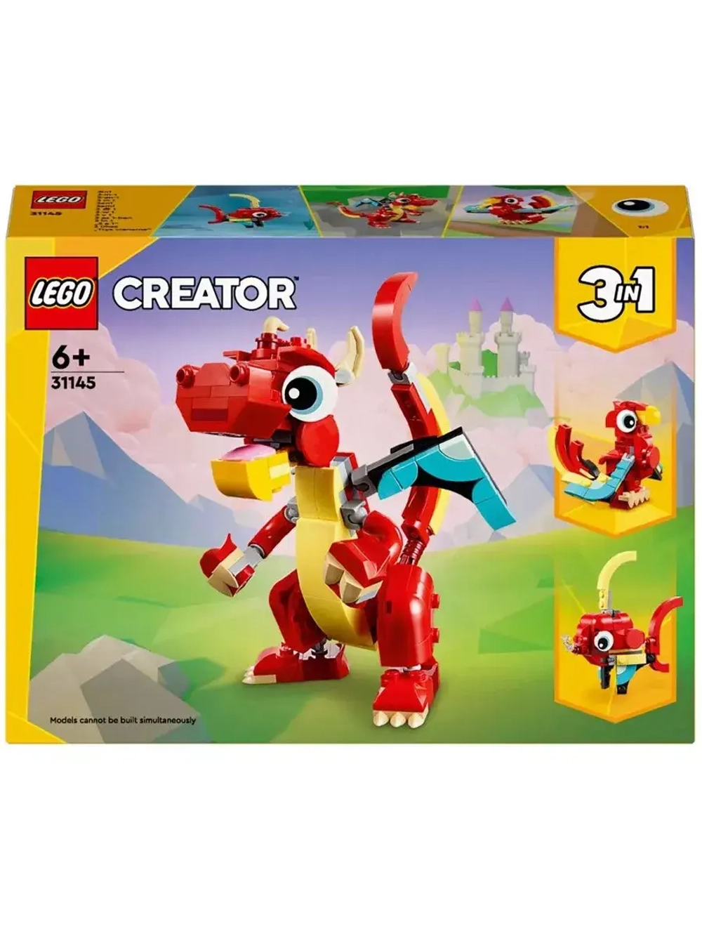 Лего Красный дракон 31145 Lego Creator