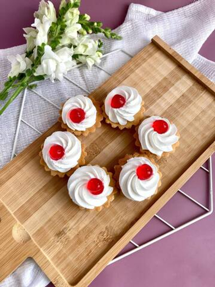 Пирожное "Корзиночка со сливками" 30 грамм