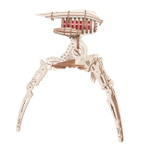 Робот Захватчик миров от Lemmo - Подвижная сборная модель, деревянный конструктор, 3d пазл