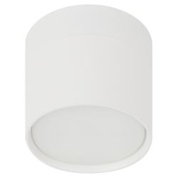 OL12 GX53 SWH Подсветка ЭРА Накладной под лампу Gx53, алюминий, цвет белый | Накладные светильники