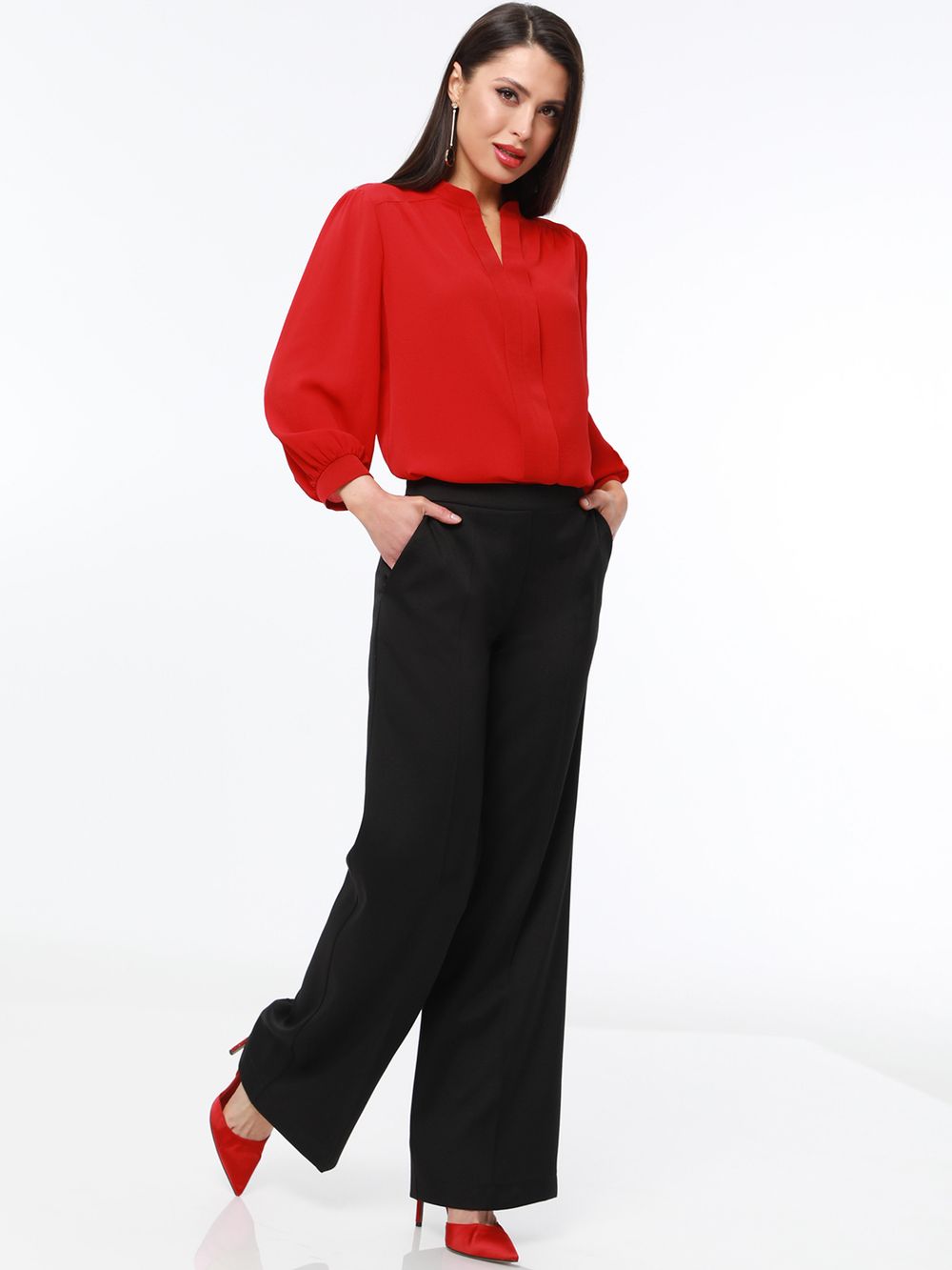 Блузка Шарлиз, рэд нью DStrend (Акция)