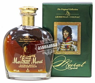 Коньяк" Маршал Мюрат" хо 0,5 в п/у