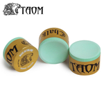 Мел бильярдный "Taom Soft Chalk" Green 9шт.