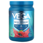 Vega, Premium, Protein + Supergreens™, со вкусом ягодного ассорти, 510 г (1 фунт 2 унции)