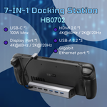 Док-станция 7 в 1 JSAUX HB0702 для Steam Deck